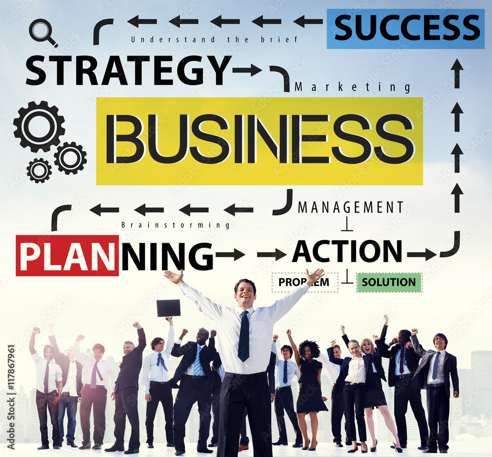 Business Planning Strategy Success Action Concept