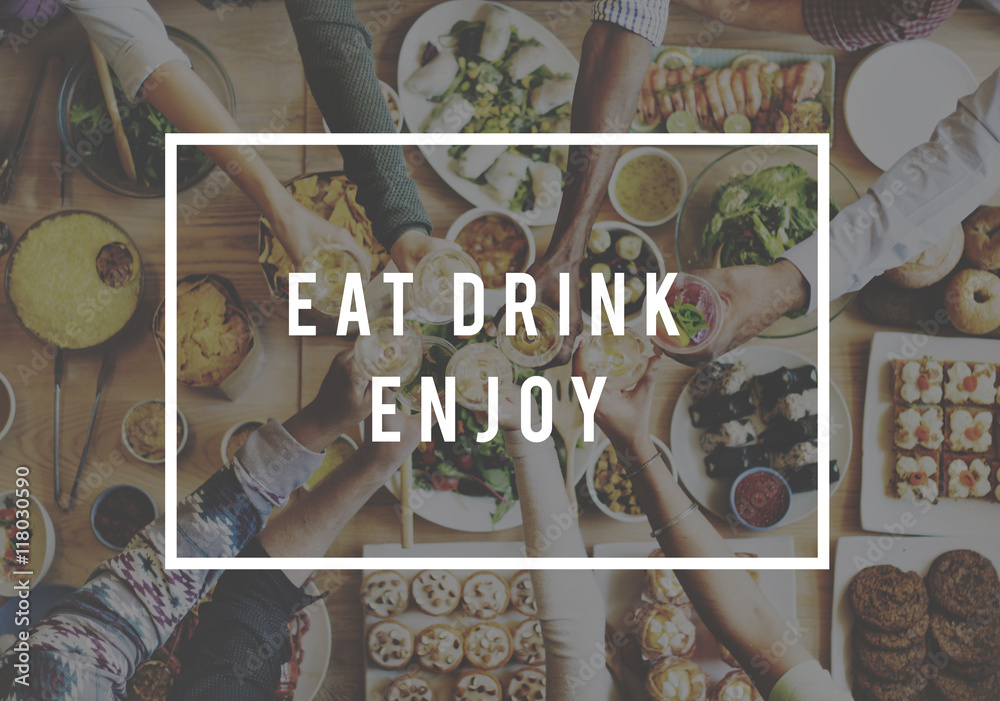 Delicious Enjoy Food Beverage Gourmet Healthy Concept