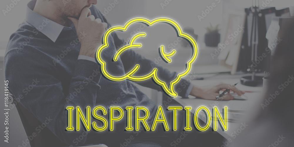 Creation Brainstorming Ideas Creation Cloud Graphic Concept