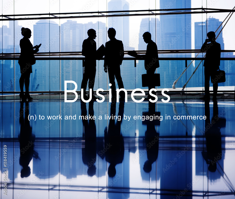 Business Commercial Company Corporate Growth Concept