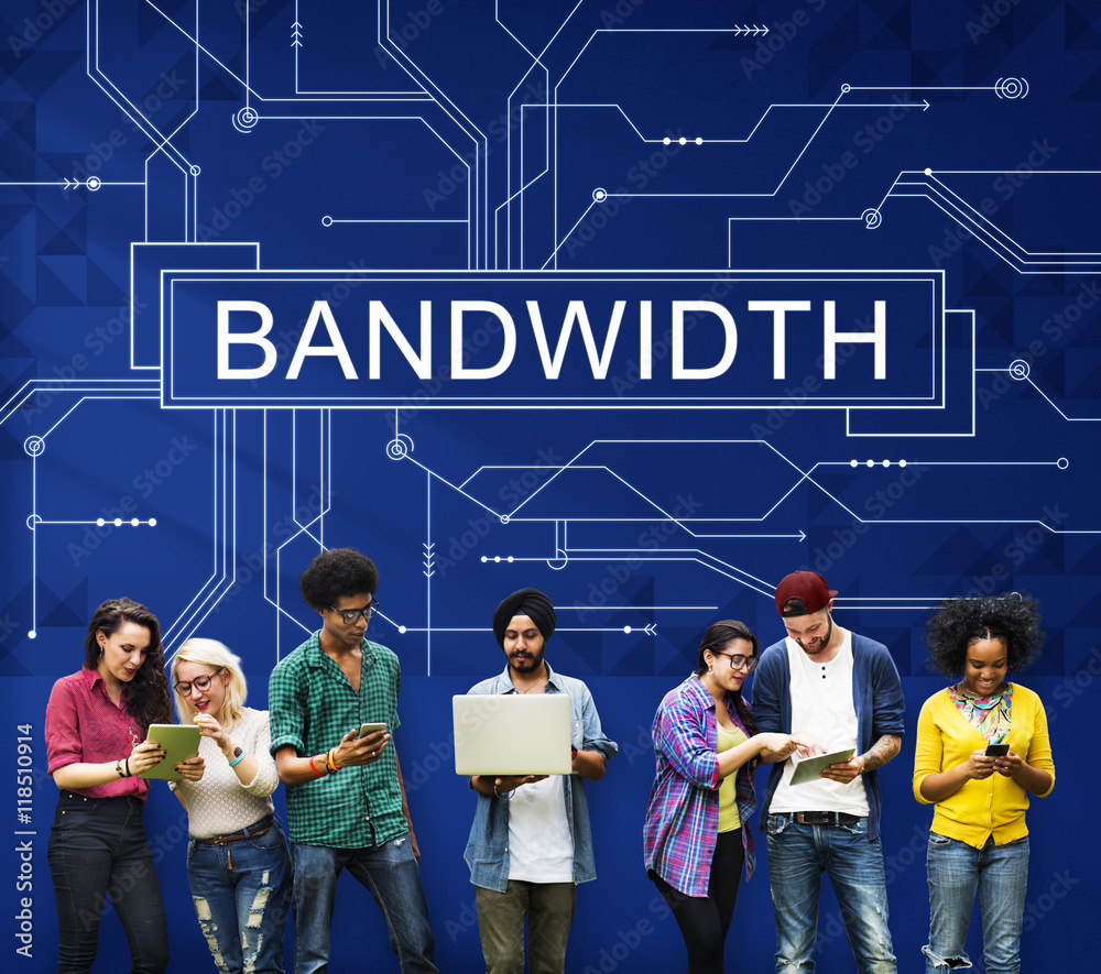 Bandwidth Internet Online Connection Technology Concept