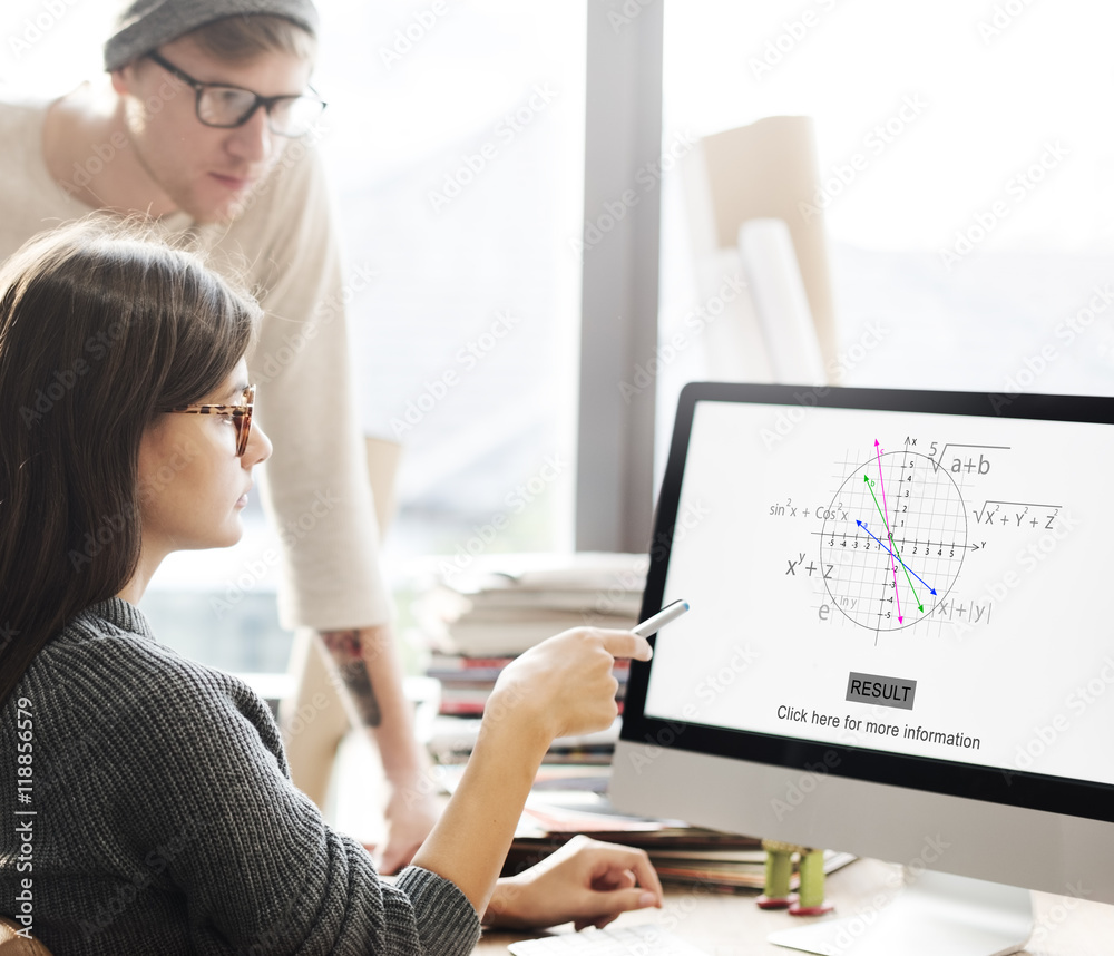 Equation Formula Geometry Calculation Concept