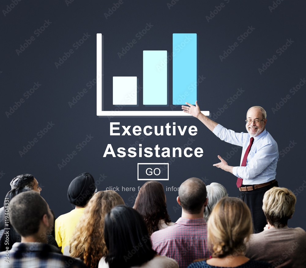 Executive Assistance Corporate Business Web Online Concept