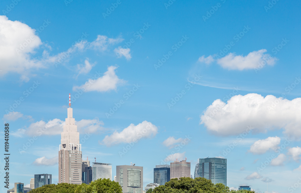 東京の空