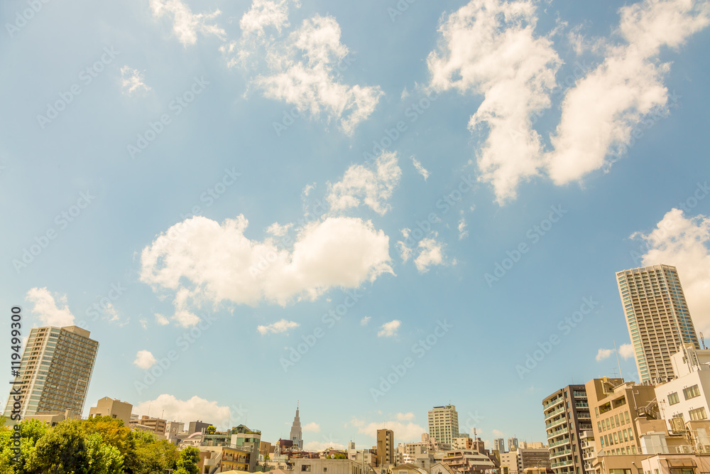 東京の空