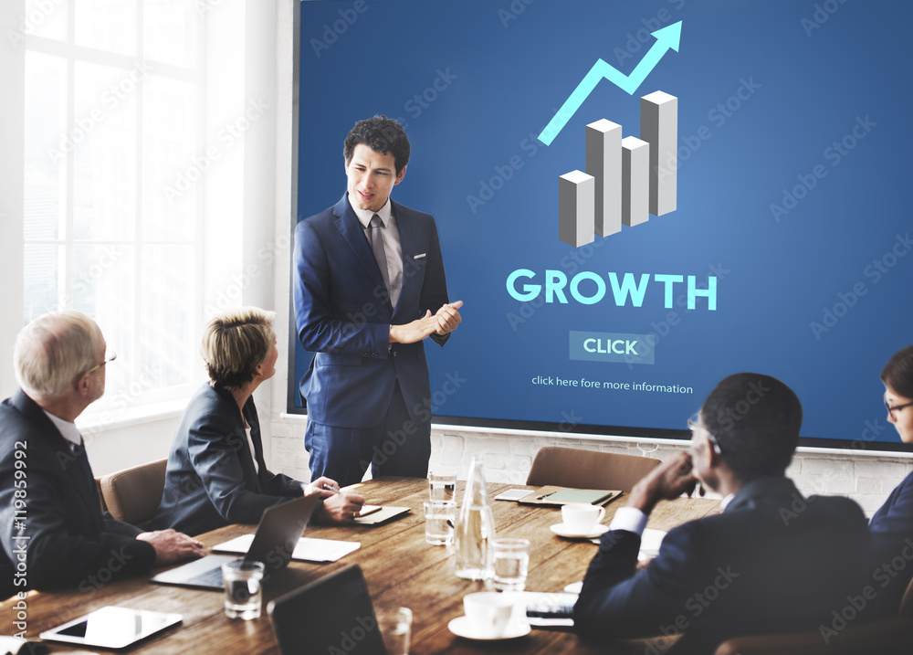 Grwoth Business Launch Success Improvement Concept