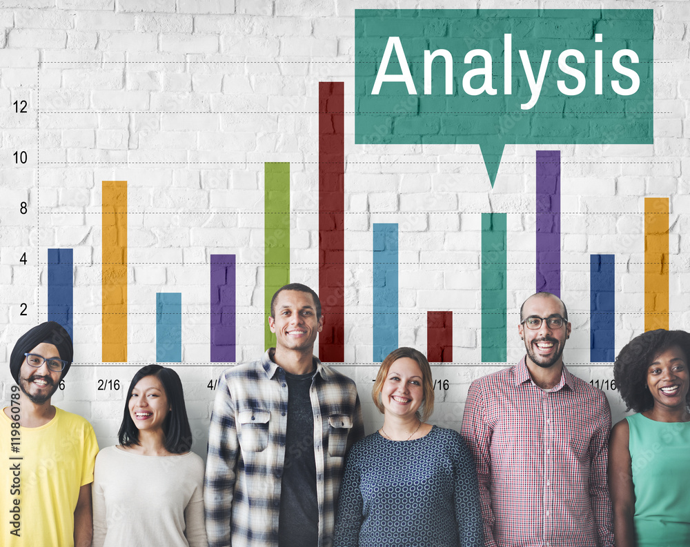 Analysis Analytics Graph Growth Statistics Concept