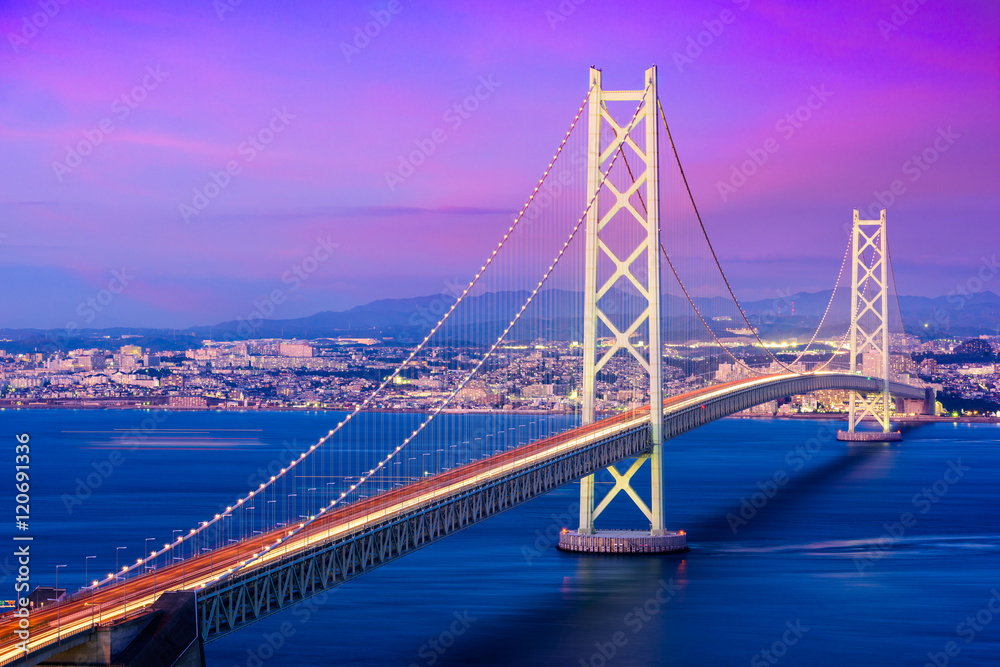 Akashi Kaikyo Bridge in Japan