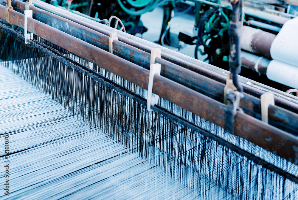 Inside the factory loom