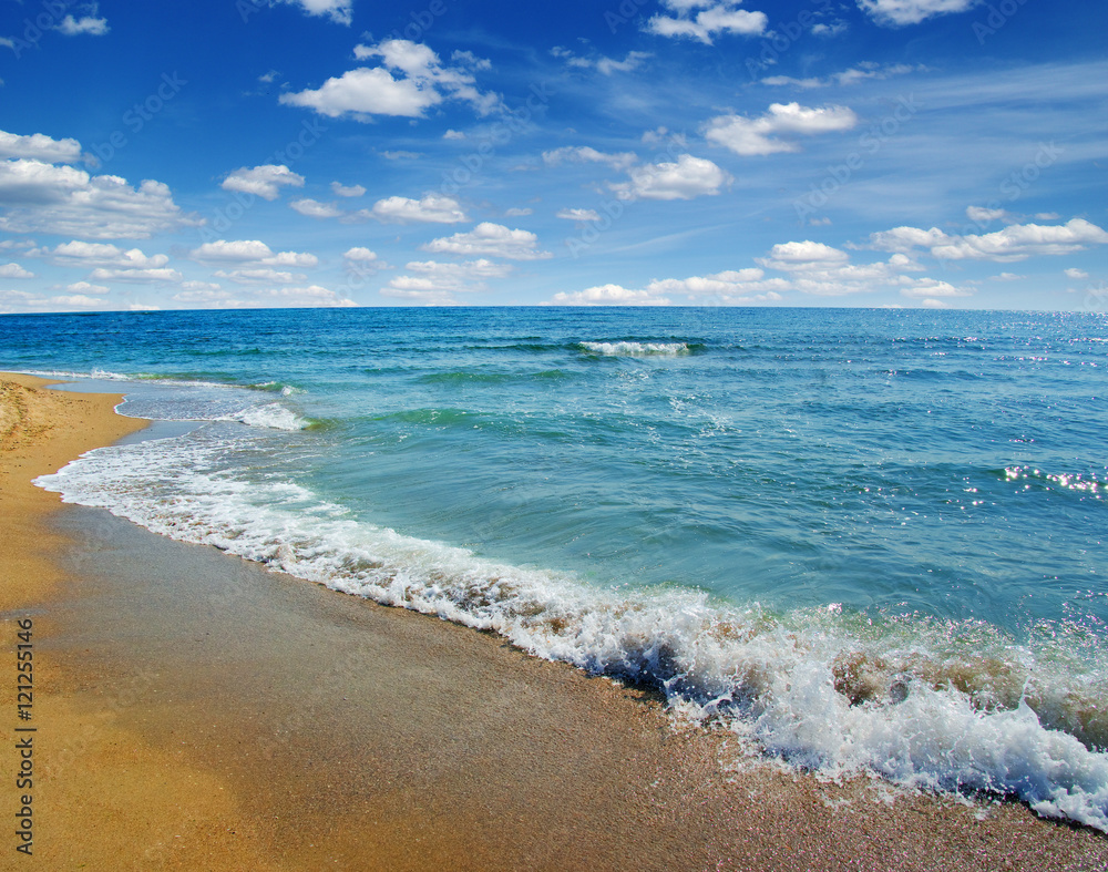 海滩与海洋