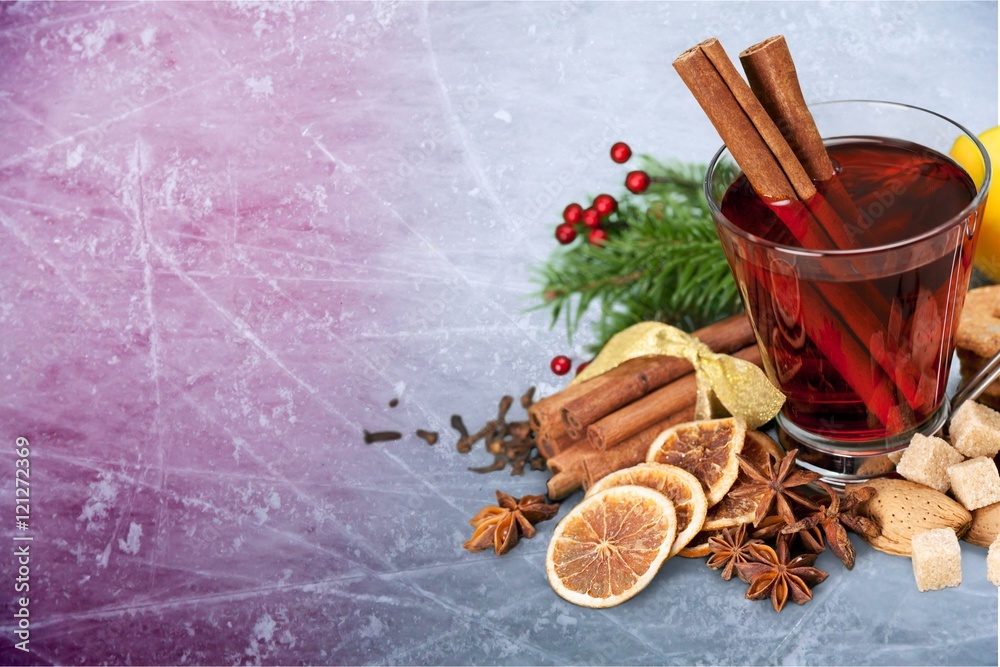 Mulled wine.