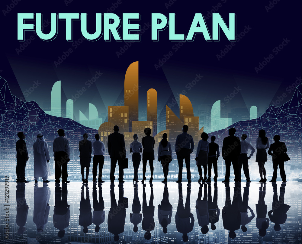 Furutistic Future Plan城市结构概念