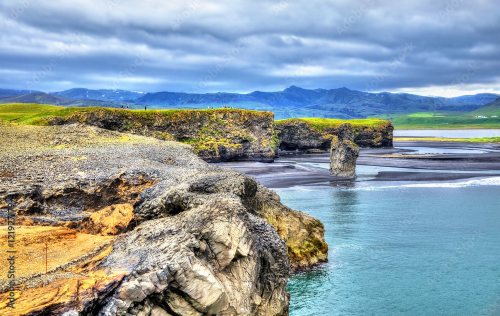 Reynisfjara, the Black Sand Beach of Vik in Iceland