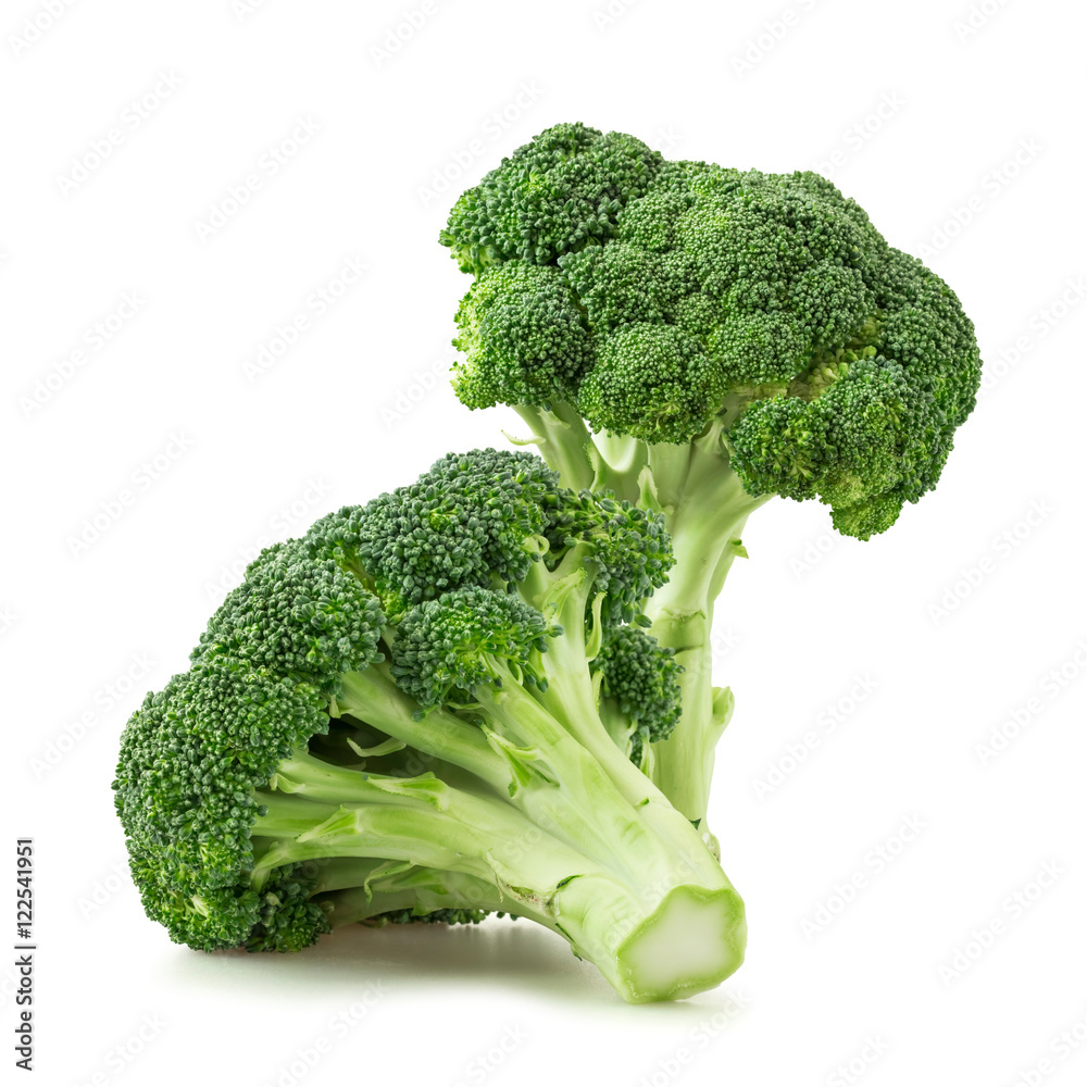 Broccoli isolated on white