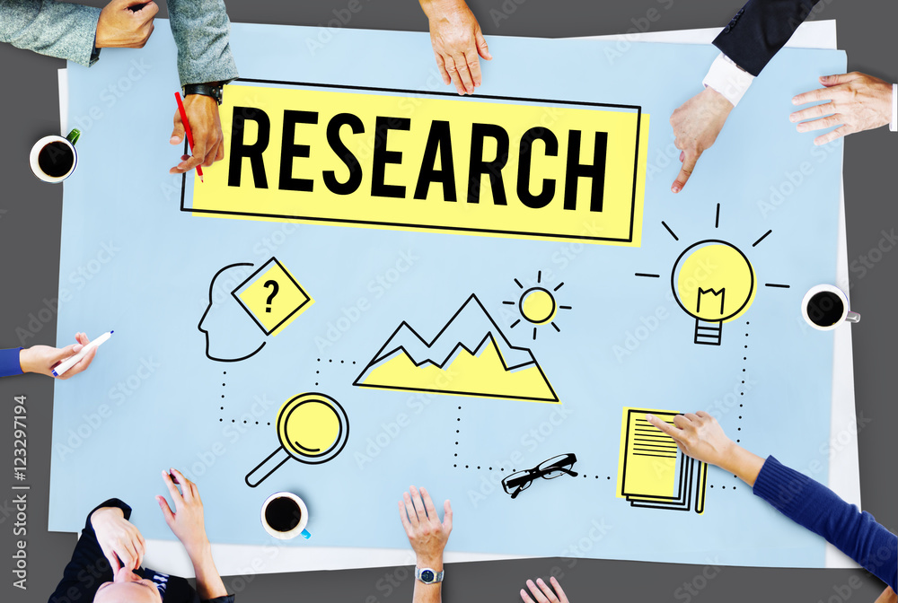 Research Searching Search Study Researcher Concept