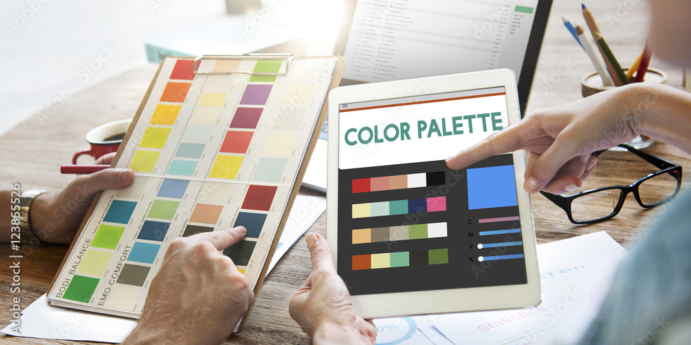 Color Palette Art Creative Concept