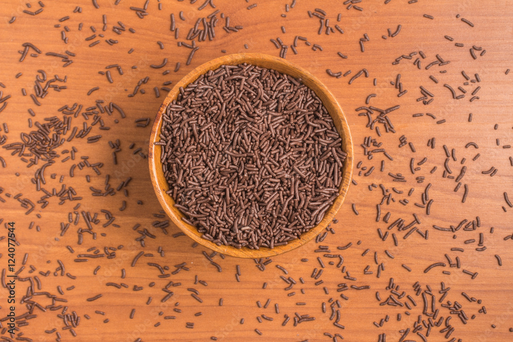 Chocolate Vermicelli. Chocolate Sprinkles