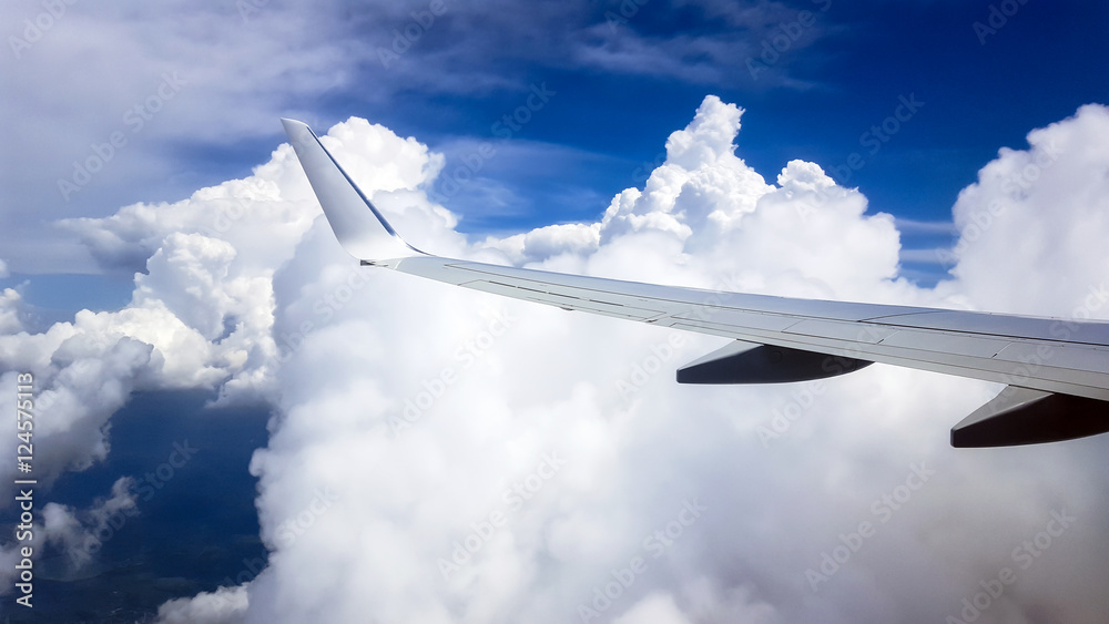 Aussicht aus einem Flugzueg III