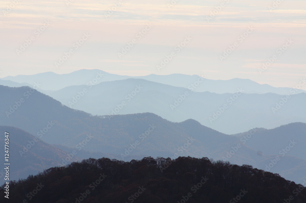 蓝岭山脉