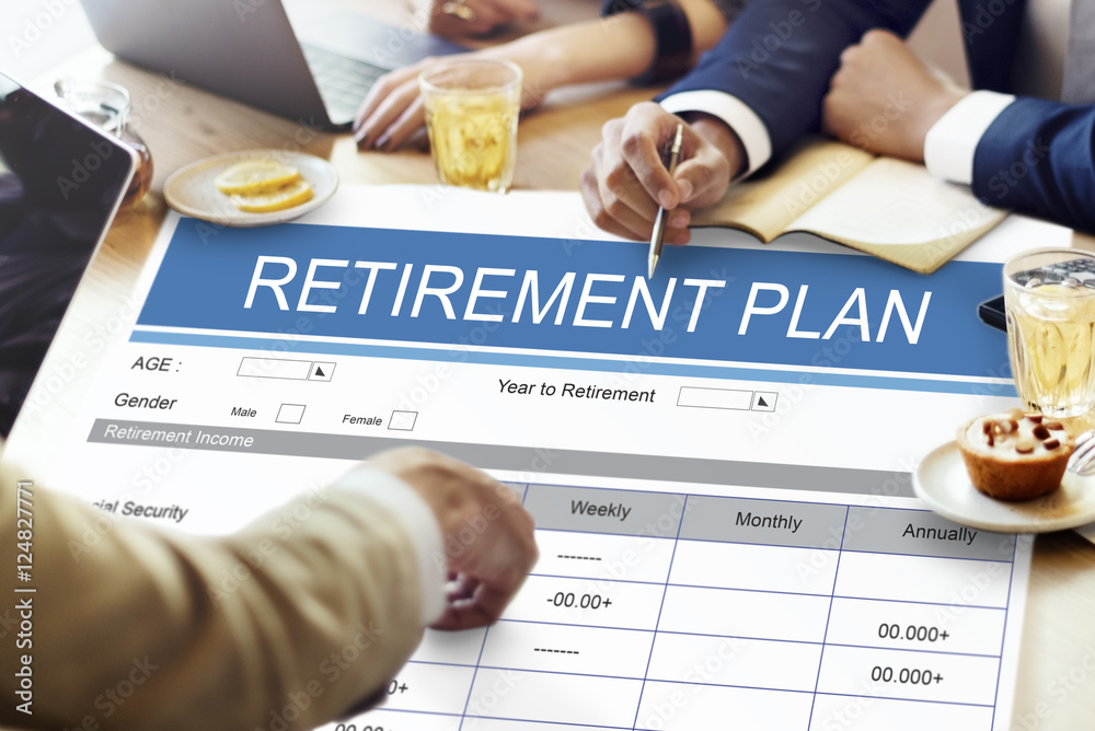 Retirement Plan Wealth Investment Seniority Concept