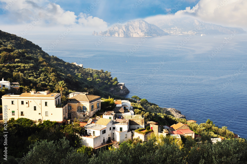 Amalfi coast landscape – Italy, Europe