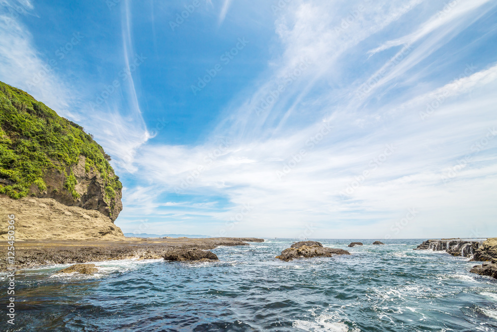 江ノ島の海