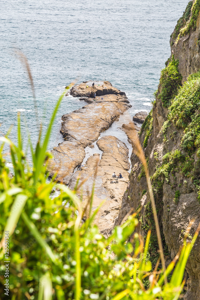 江ノ島の海