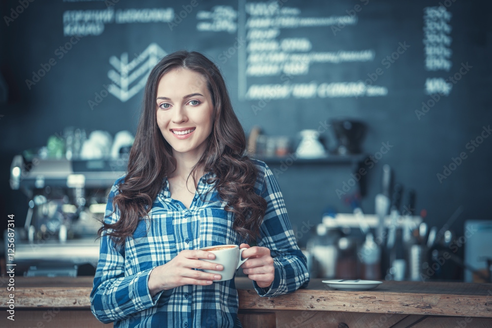 Smiling woman