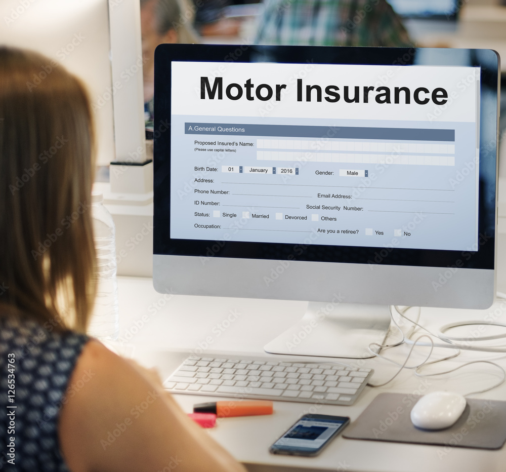 Motor Insurance Vehicle Form Concept