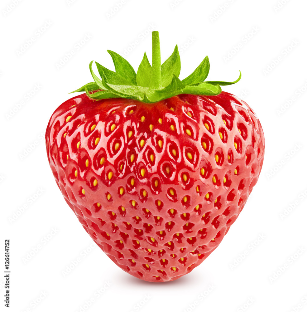 Strawberry isolated on white