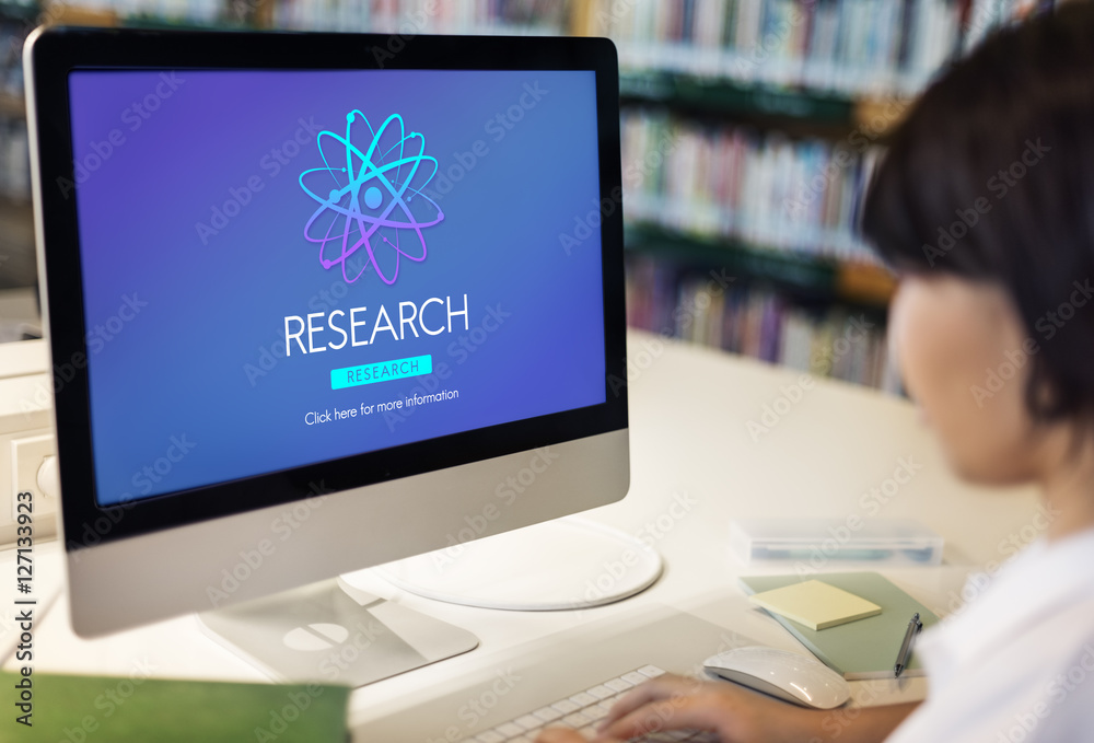 Research Discovery Education Information Concept