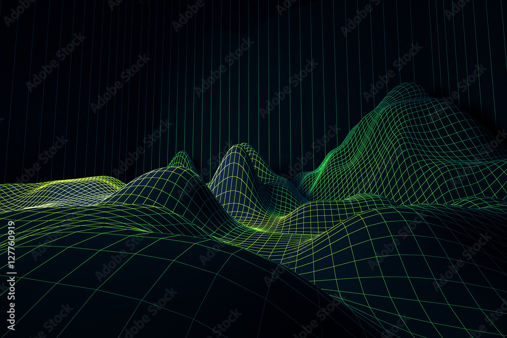 Green grid waves