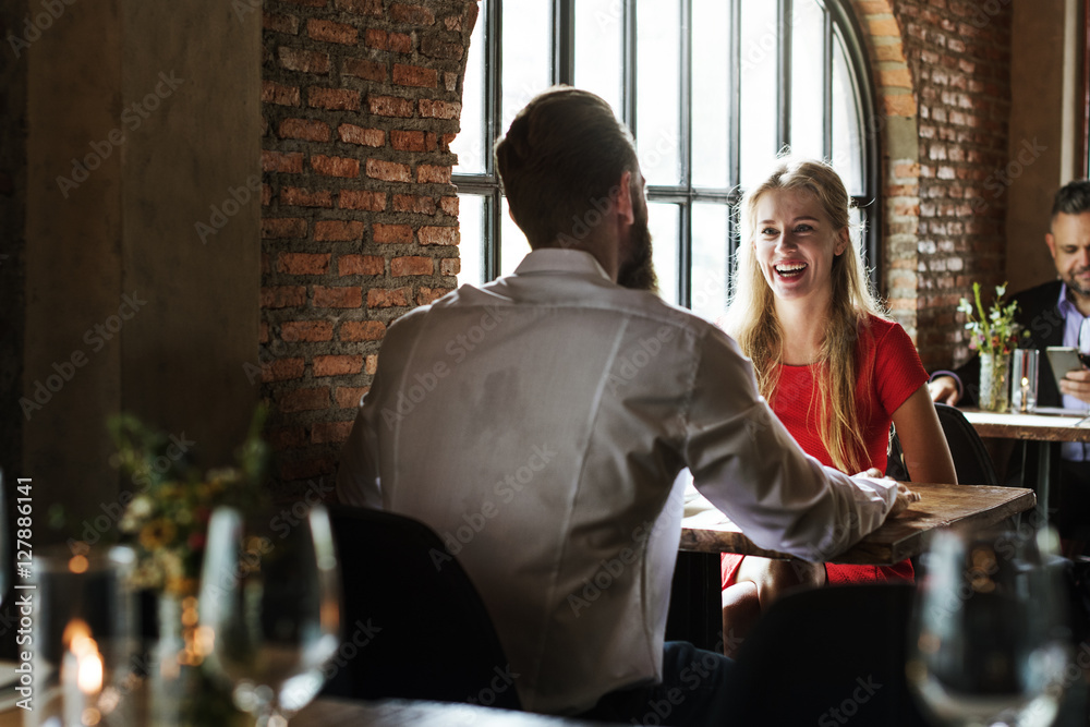 Restaurant Chilling Out Classy Lifestyle Reserved Concept