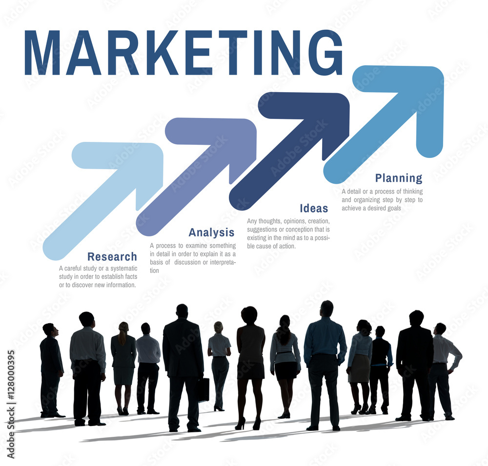 Marketing Organization Managrmrnt Strategy Concept