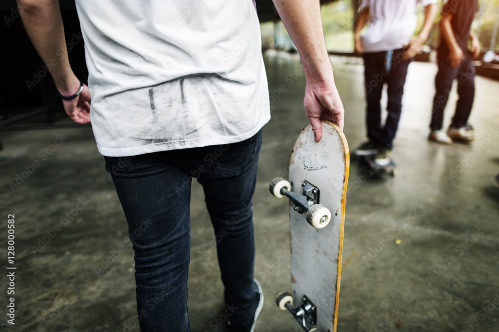 Skateboard Extreme Sport Skater Park Recreational Activity Conce