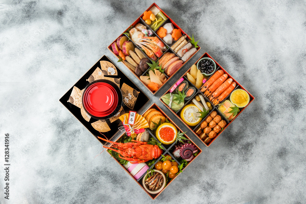 おせち料理 General Japanese New Year dishes(osechi)