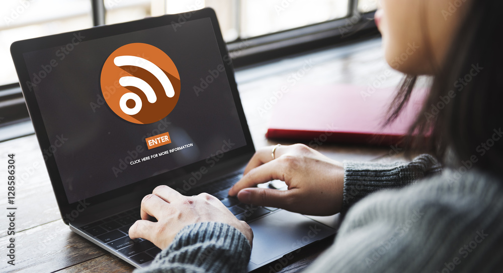 Wifi无线技术网络连接概念