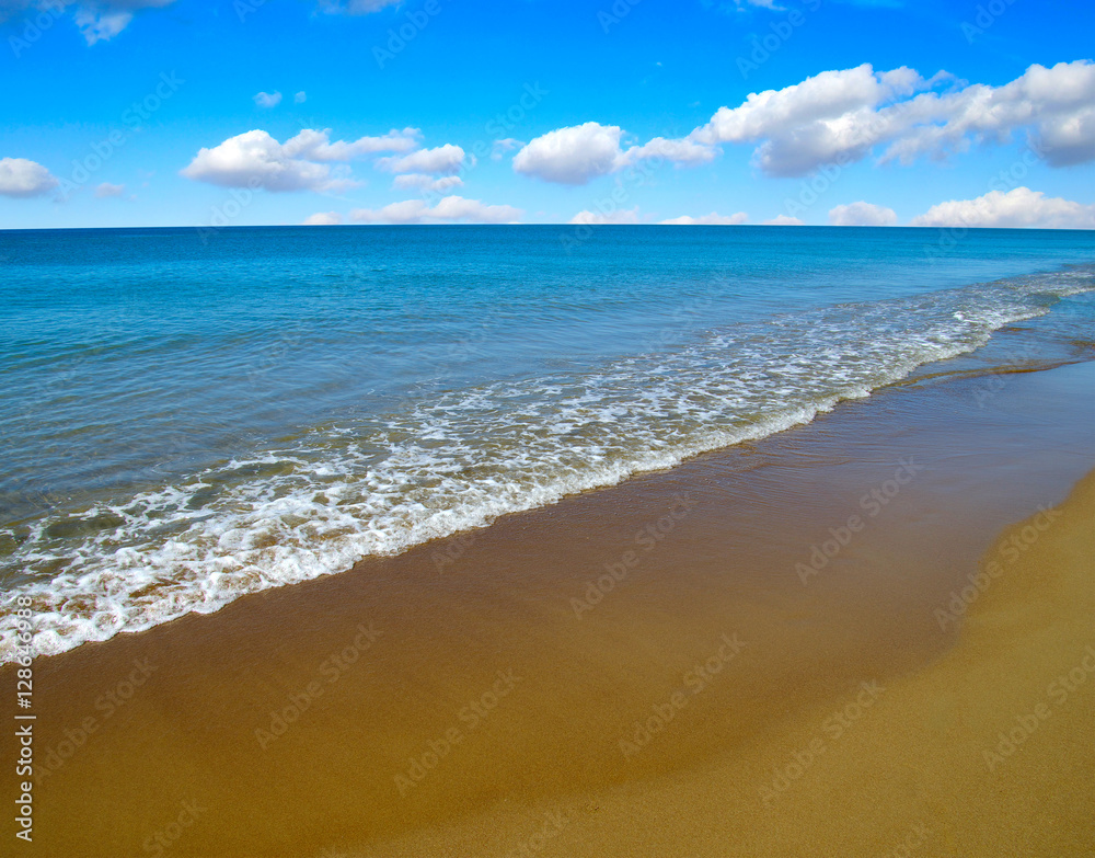 海滩与海洋