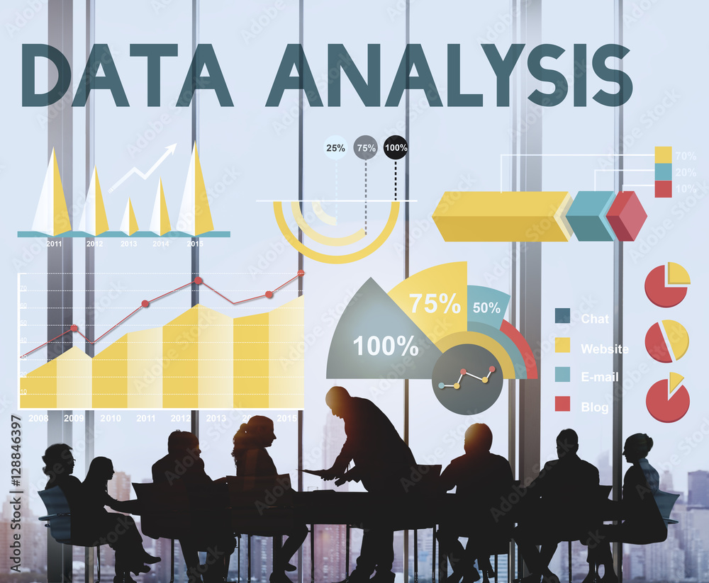数据分析百分比业务图概念