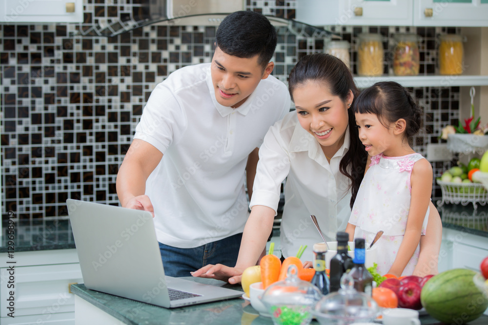 Family cooking