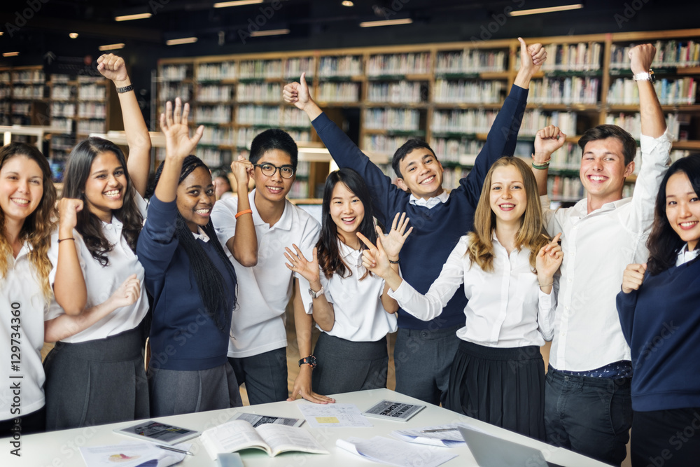 学生朋友图书馆校园学习学院理念