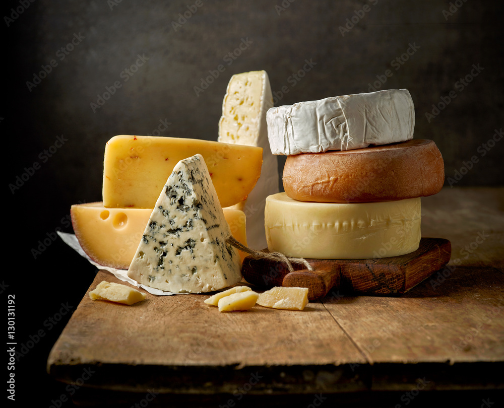 various types of cheese