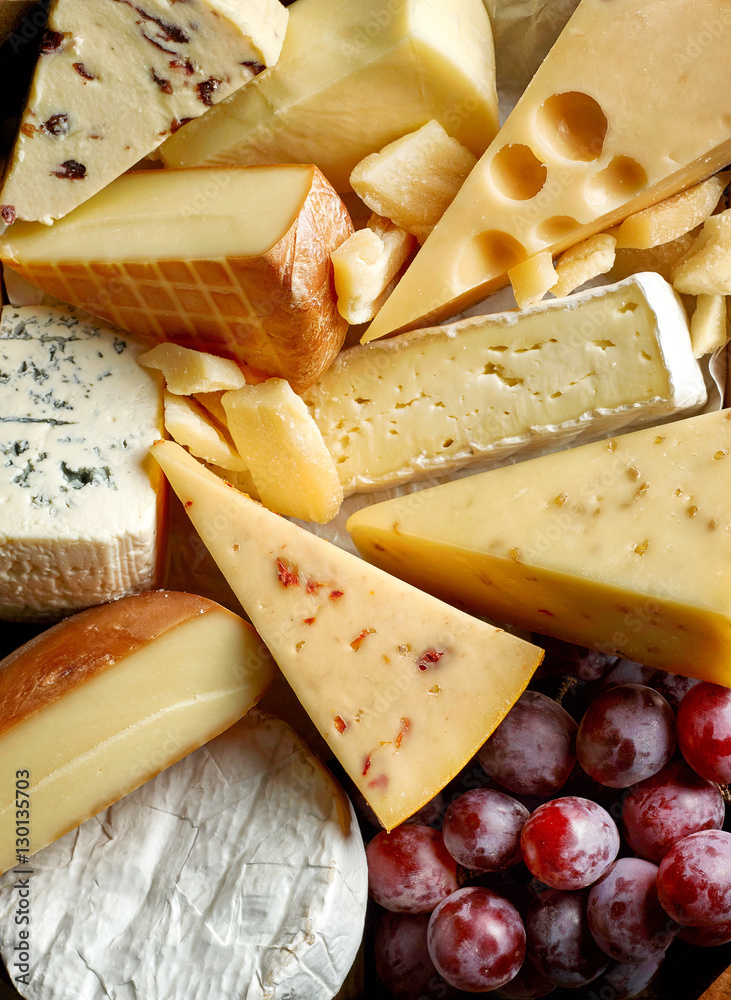 various types of cheese