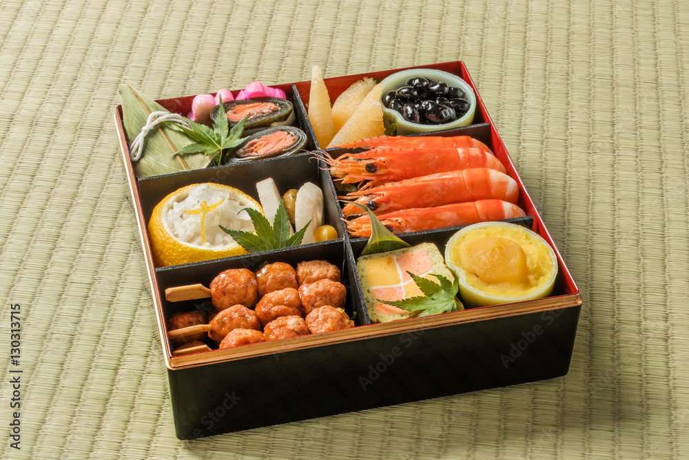 おせち料理 General Japanese New Year dishes(osechi)