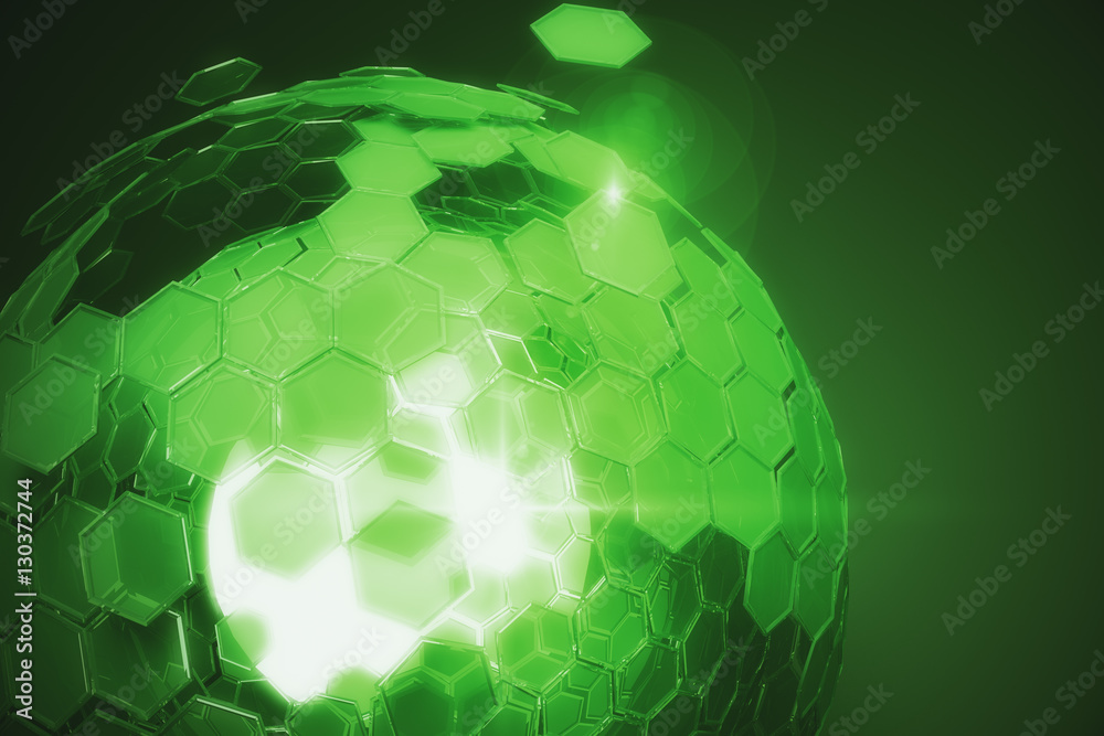 Green sphere