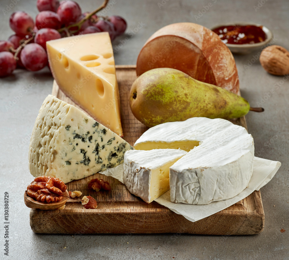 various types of cheese