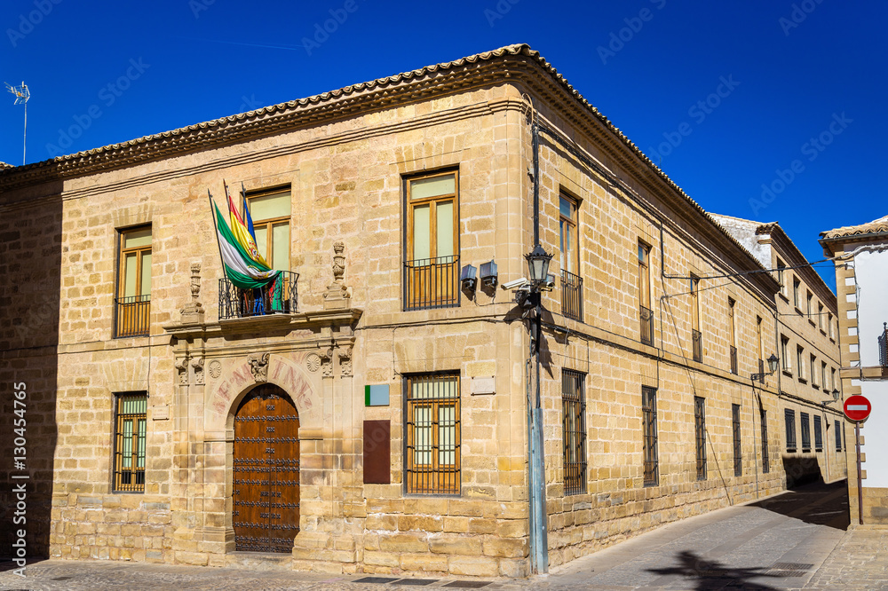 Historical buildings in Baeza, Spain