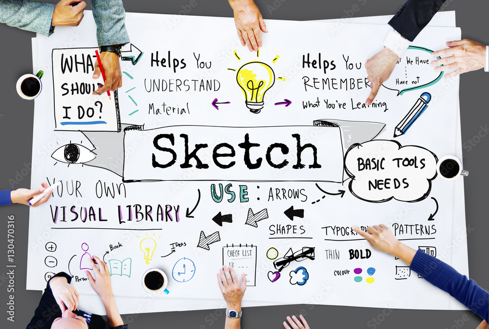 Sketch Notes Creative Drawing Design Graphic Concept