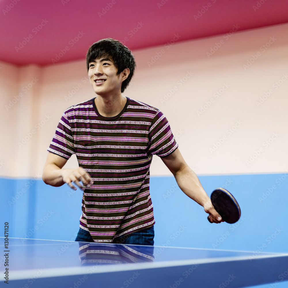 Table Tennis Ping-Pong Sport Activity Concept