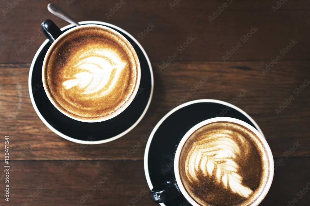 Coffee Beverage Cafe Relaxing Cappuccino Latte Concept